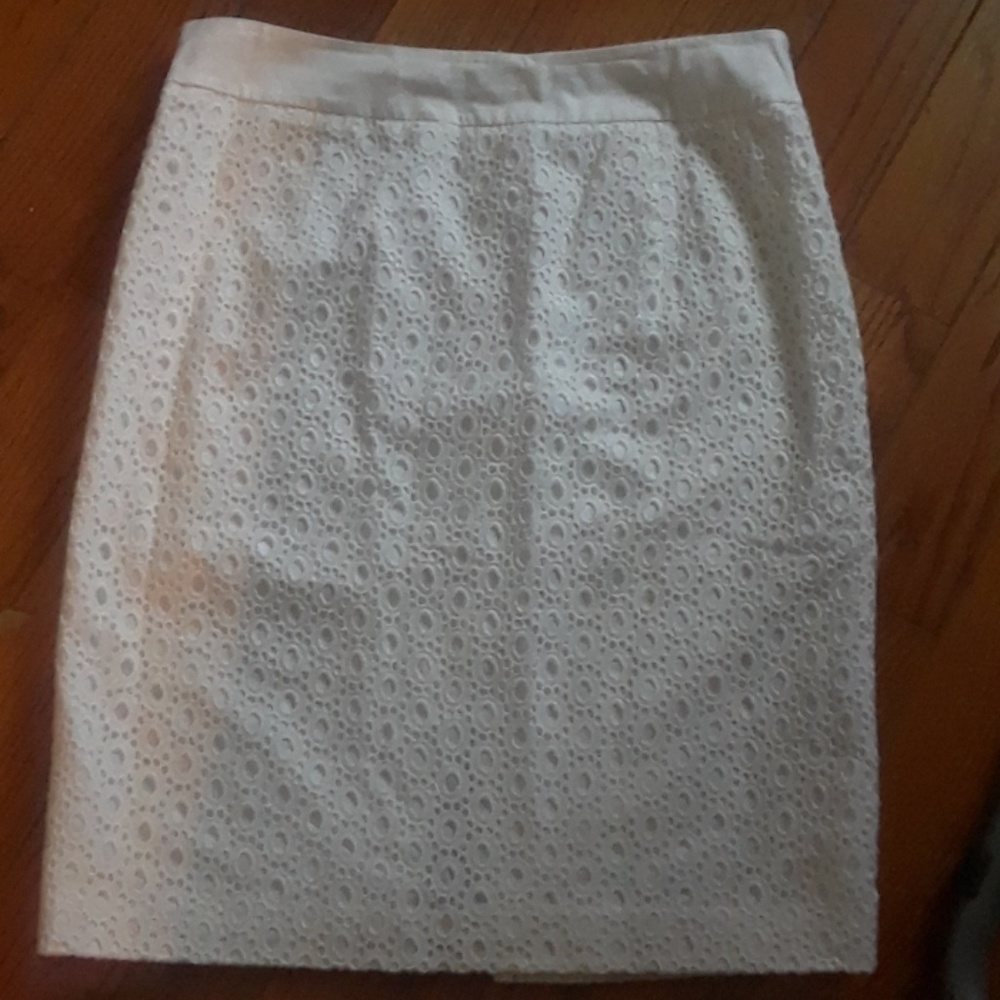 Pristine Calvin Klein White skirt, size 8